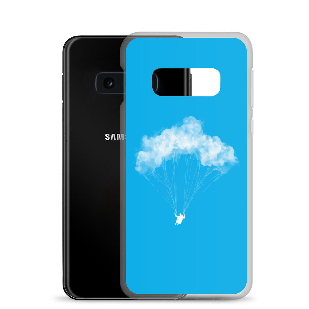 Cloud paraglider - Clear Case for Samsung®