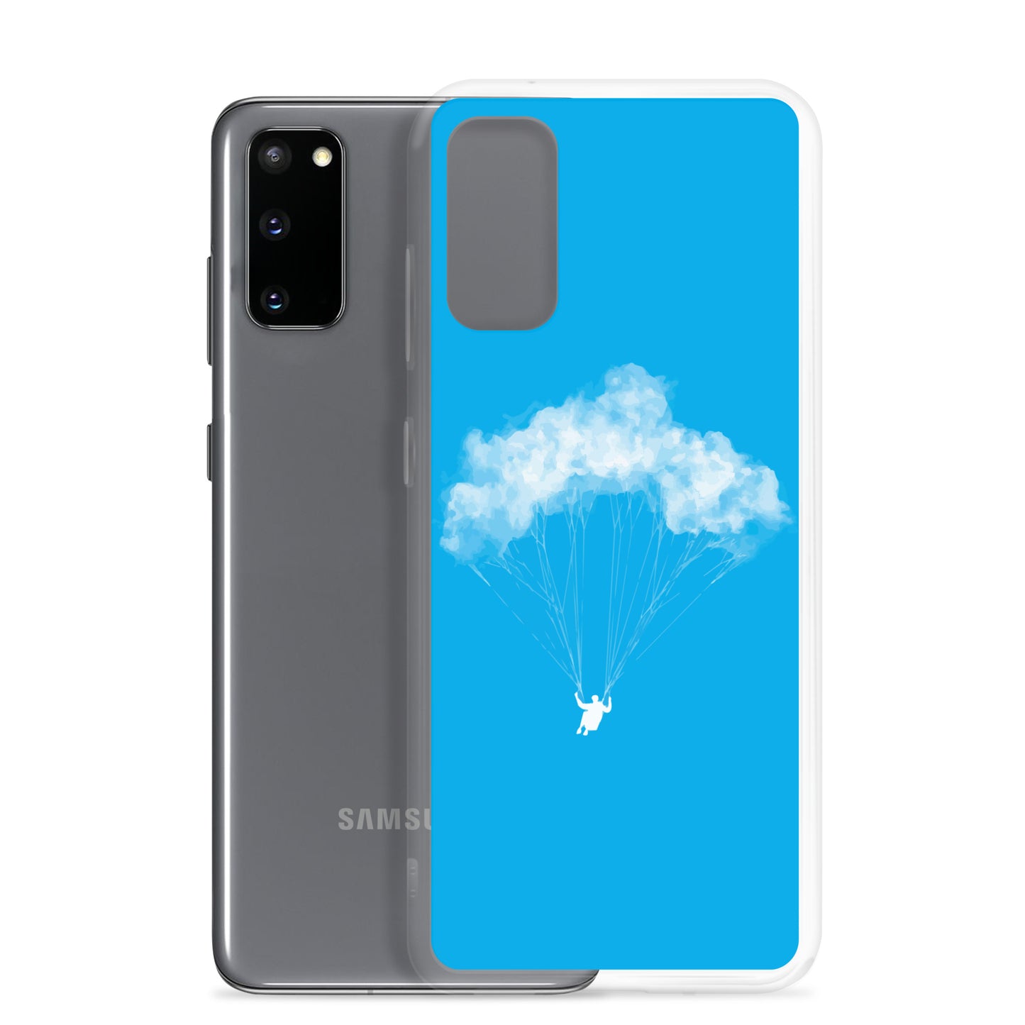 Cloud paraglider - Clear Case for Samsung®