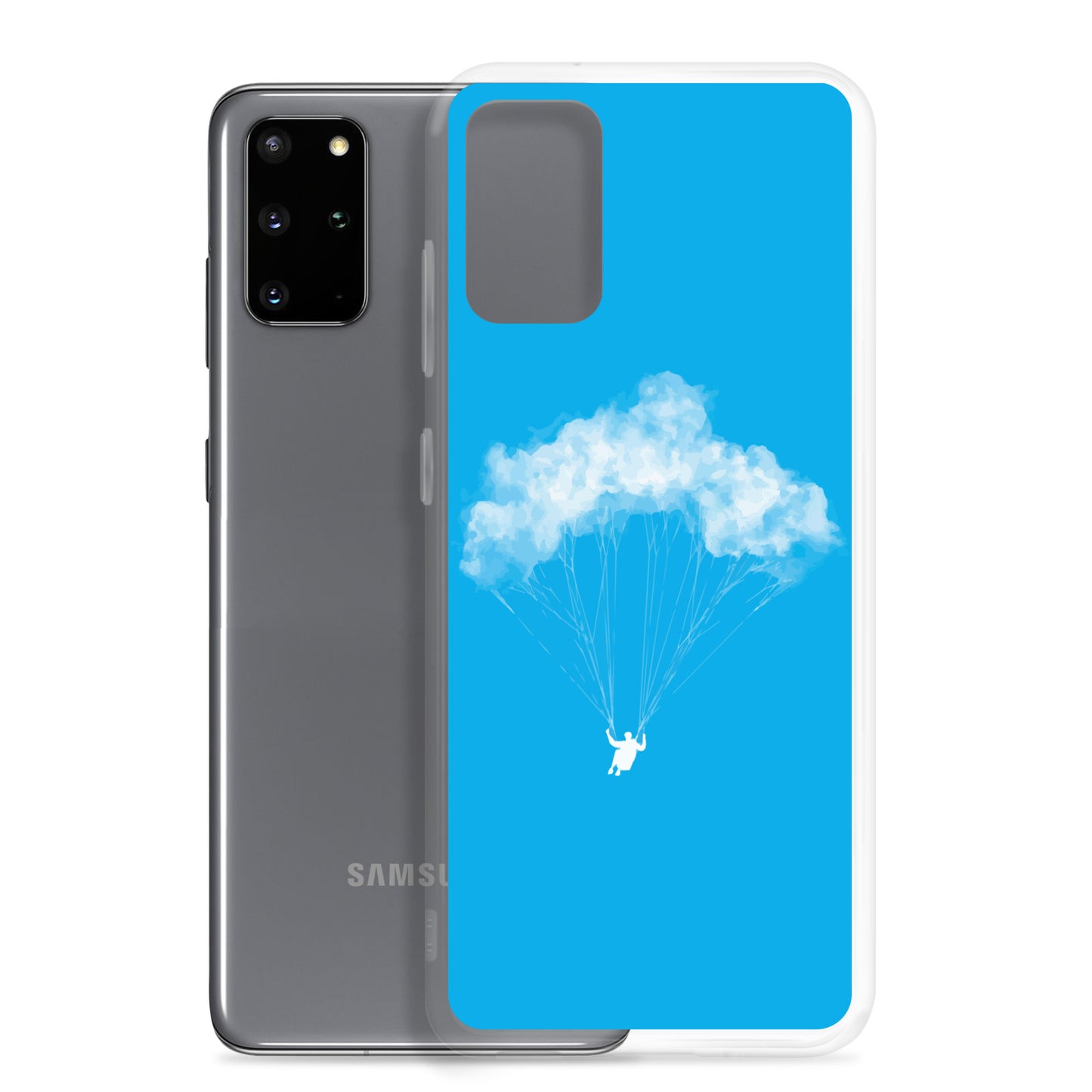 Cloud paraglider - Clear Case for Samsung®