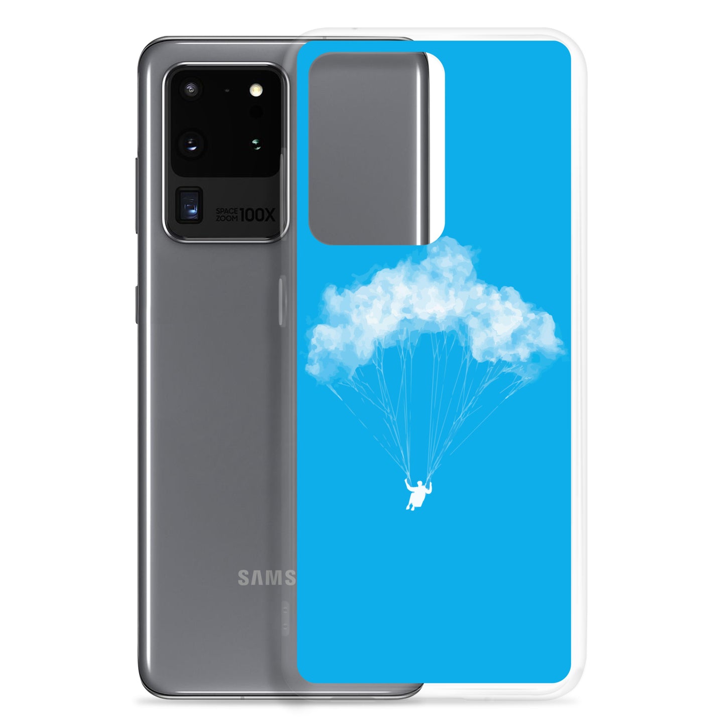 Cloud paraglider - Clear Case for Samsung®