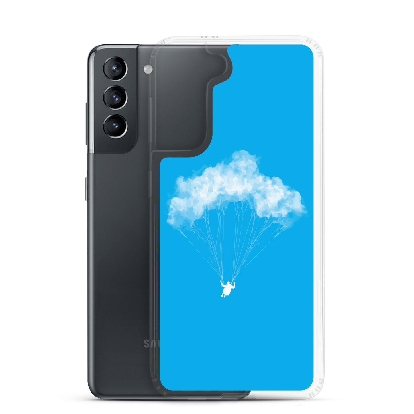 Cloud paraglider - Clear Case for Samsung®