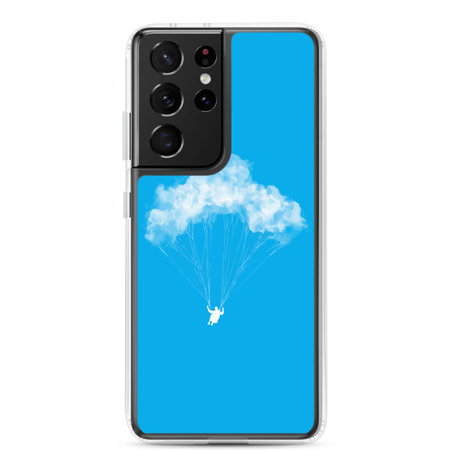 Cloud paraglider - Clear Case for Samsung®