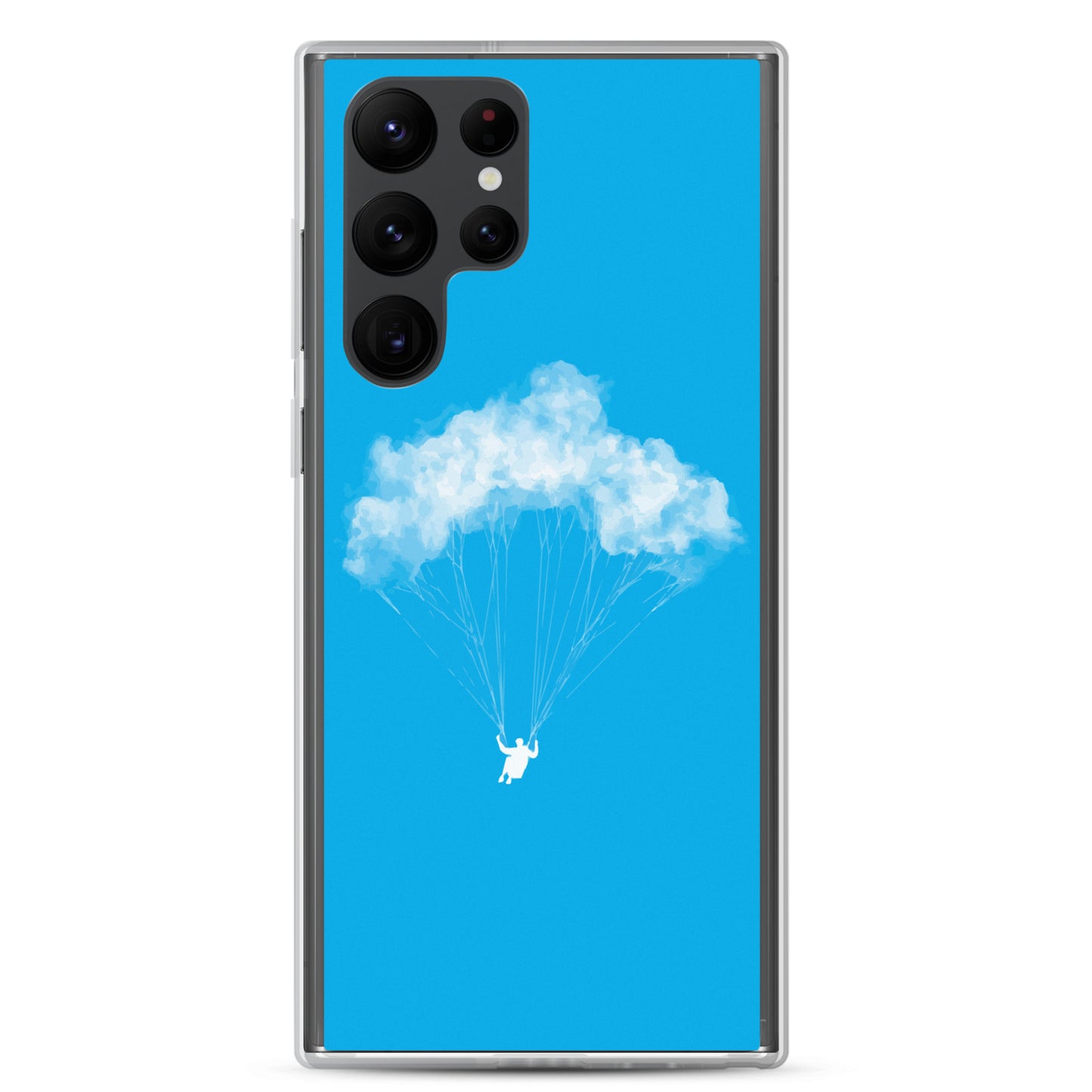 Cloud paraglider - Clear Case for Samsung®