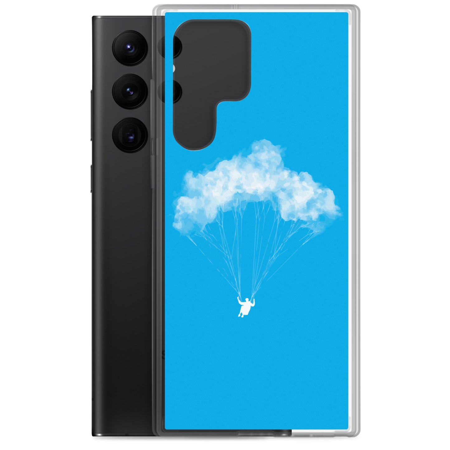 Cloud paraglider - Clear Case for Samsung®