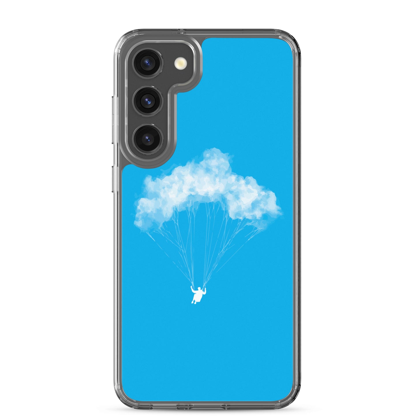 Cloud paraglider - Clear Case for Samsung®