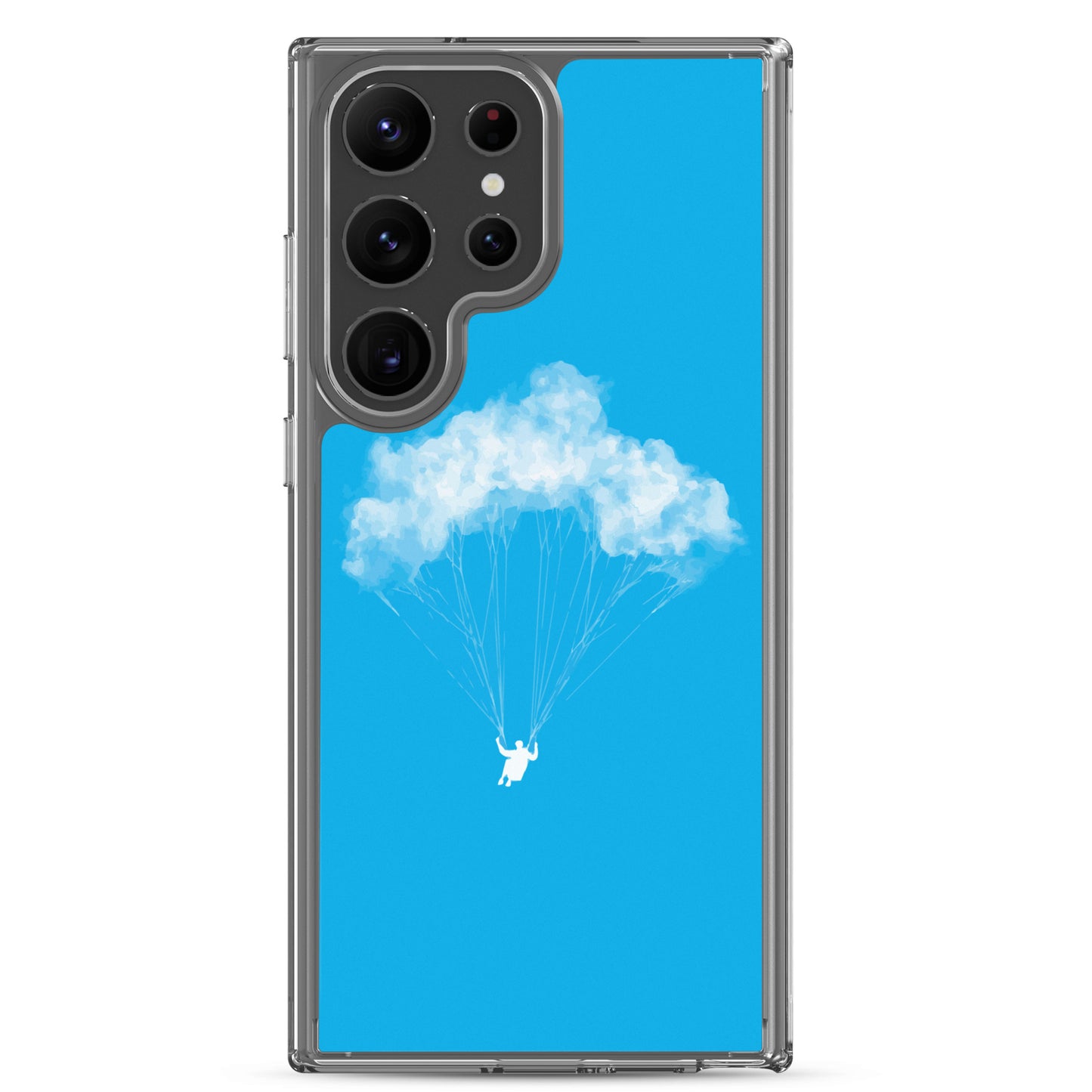 Cloud paraglider - Clear Case for Samsung®