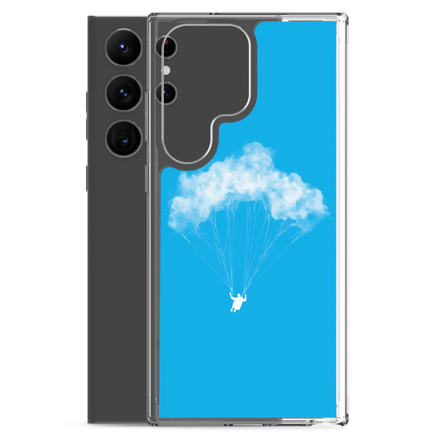 Cloud paraglider - Clear Case for Samsung®