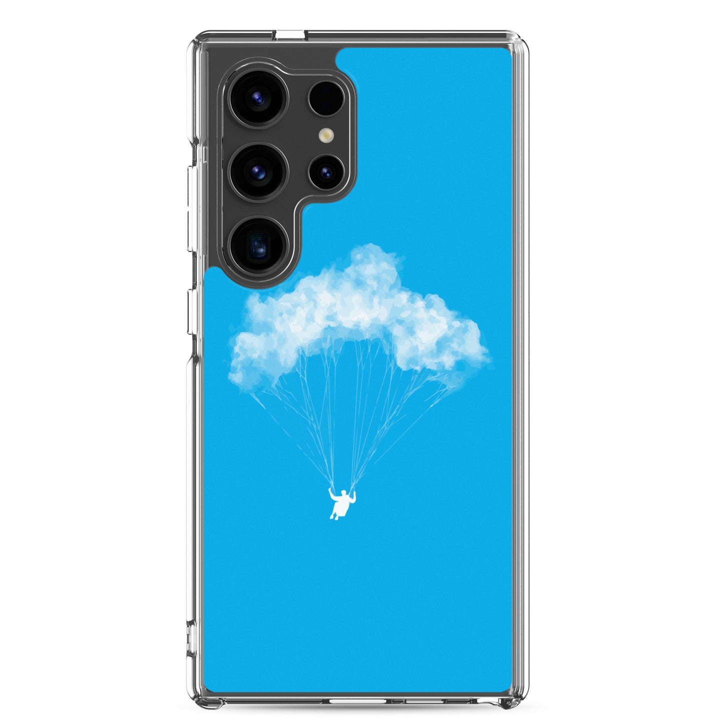 Cloud paraglider - Clear Case for Samsung®