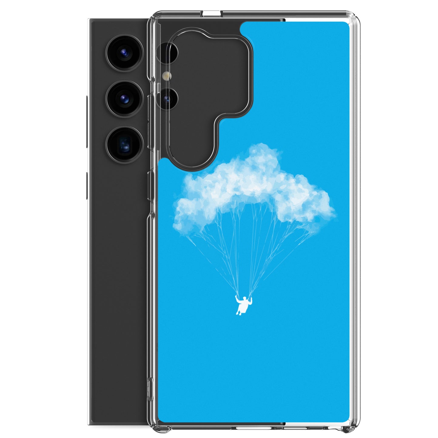 Cloud paraglider - Clear Case for Samsung®
